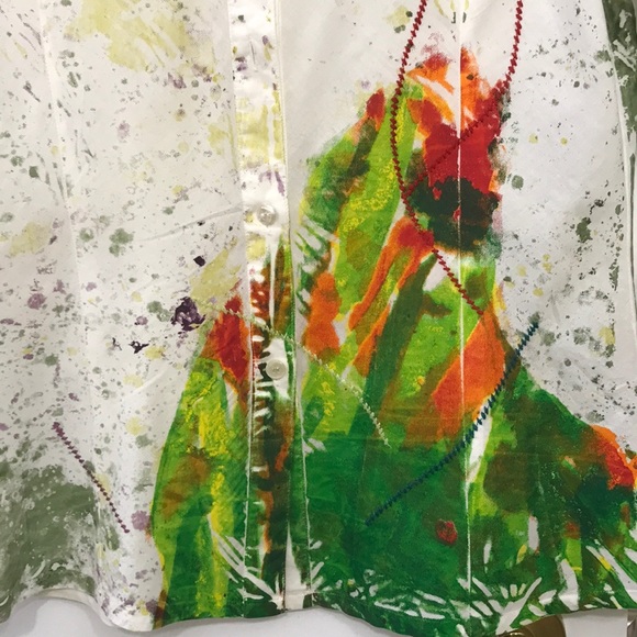 ADOLFO RIDRIGUES Shirt, size 2 - Picture 5 of 10